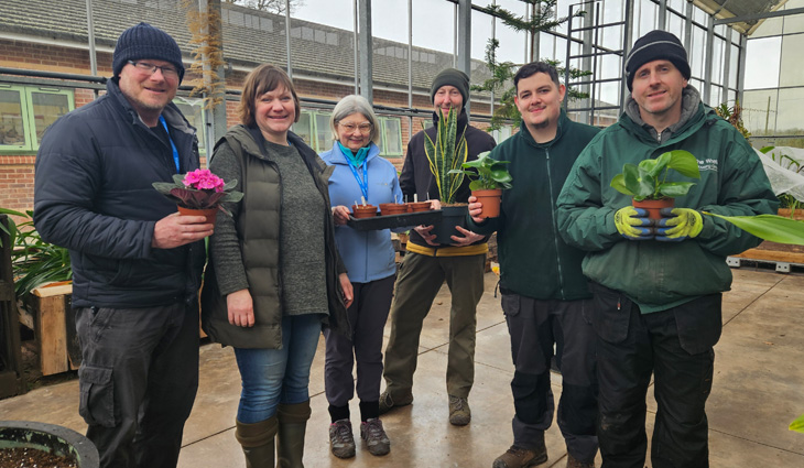 Group of students on Horticulture Bootcamp