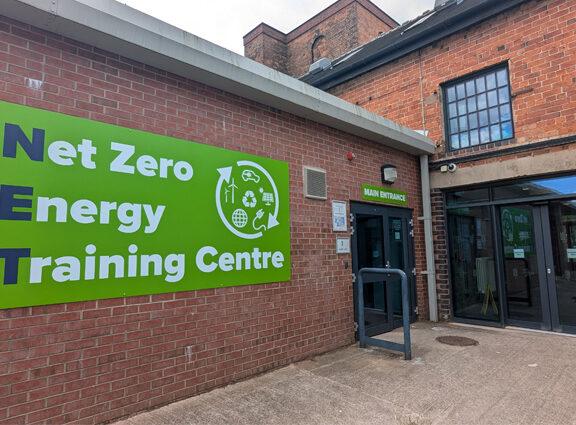 NetZero Energy Training Centre Main Entrance